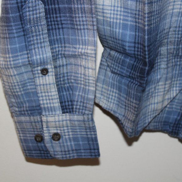 Bundle of 2 George Plaid Flannel Shirts - Picture 5 of 8